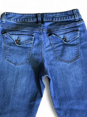 Sonoma Dark Wash Bootcut Jeans size 8 w/ button back pockets thumbnail 5