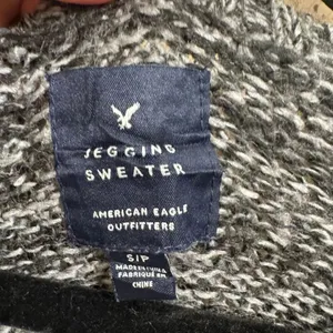 American Eagle Wool Blend Colorful Fair Isle Knit Winter Sweater Small thumbnail 3