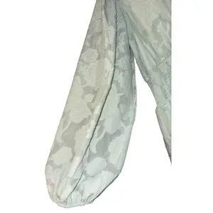New‎ Lulus NW Tomorrow & Always Light Sage Green Burnout Floral Mini Dress Large thumbnail 4