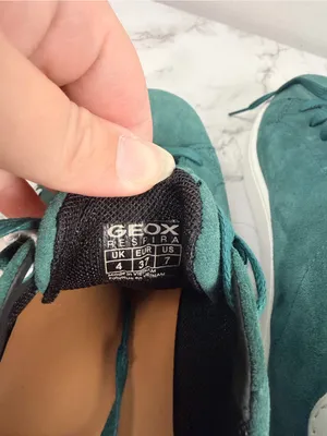 New Geox Spherica Ecub-1 Woman Low Top Sneakers in dark green/white size 7 thumbnail 9