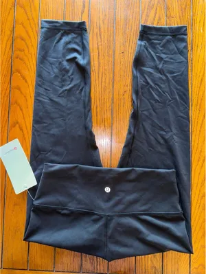 Lululemon Wunder Train High Rise 23” Black Size 10 NWT thumbnail 1