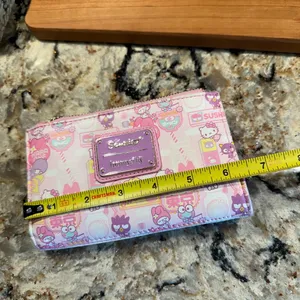 Sanrio Hello Kitty and Friends Kawaii Loungefly Pink Bifold Wallet thumbnail 10