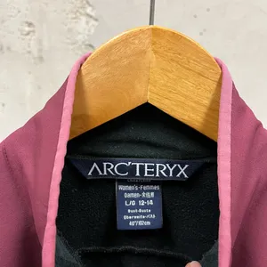 Arc'teryx Women's Bumbleberry Pink Full Zip Softshell Jacket Winter Large L Hike thumbnail 3