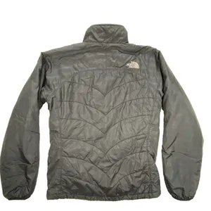 The North Face Jacket Womens Medium Navy/Gray Coat Ski Puffer Full Zip Primaloft thumbnail 11
