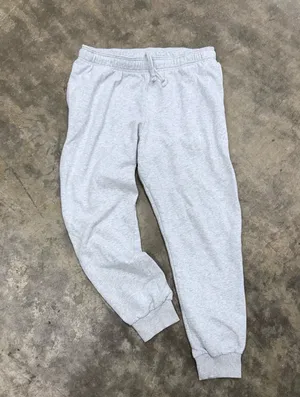 Champion classic light heather gray sweatpants joggers thumbnail 1