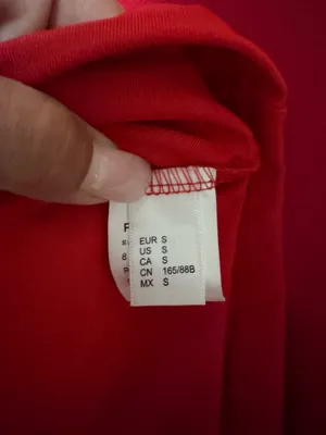 SHEIN Women’s Red Bell-Sleeve Top Small thumbnail 6
