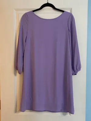 The Blue Door Collection Purple Mini Dress thumbnail 2