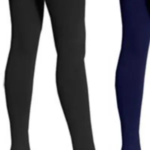 New American Apparel Black Thigh High Socks vintage original tall Y2K 2000s rare thumbnail 5