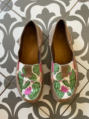Ariat Women's Rugged West Cactus Print Cruiser Shoes thumbnail 2