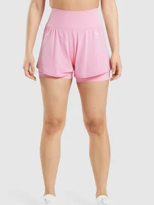 Gymshark Lavender Seamless 2-in-1 Shorts thumbnail 9