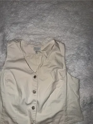 Sofia Jeans White/Cream Button thumbnail 2