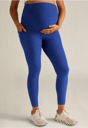 Beyond the Bump‎ Spacedye Midi Leggings Size: S thumbnail 1