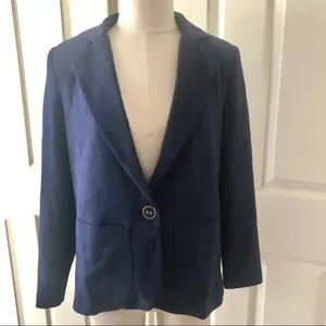 Draper’s and Damon’s navy sleeve blazer SP thumbnail 10