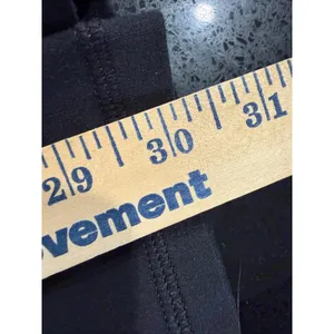 OFFLINE by Aerie The Hugger Foldover Flare Leggings Black High Rise Pockets S thumbnail 5