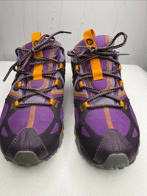 The Merrell Women's Grassbow Sport GORE-TEX hiking shoe Plum/Purple thumbnail 5