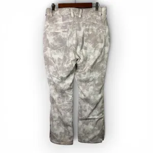 Gerry Womens Medium Abstract Print Fleece Lined Snow Snowboarding Pants Gray thumbnail 2