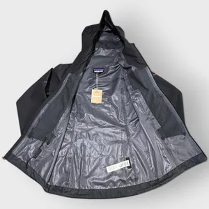 Patagonia Boulder Fork Rain Jacket Size XS Womens Forge Grey Full Zip thumbnail 6