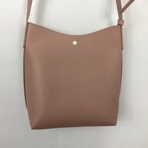 Anthropologie Samara Vegan Leather Crossbody Bag Peony Pink thumbnail 6