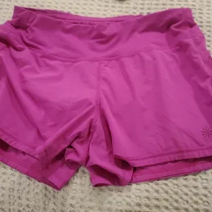 Purple Athleta Shorts Size S (35) thumbnail 1