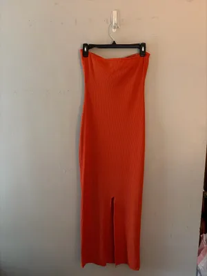 Orange bodycon dress  thumbnail 3