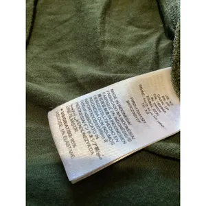 Daily Ritual Women Olive Green V-Neck Sleeveless Midi Dress XS B07C23QYZF thumbnail 5