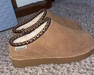 BEARPAW Suede Slippers thumbnail 1