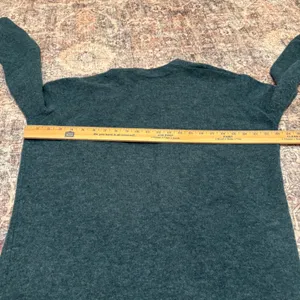 Samsøe Samsøe Nor Cardigan Sea‎ Moss Mel XXS Oversized Knit Alpaca Merino Wool thumbnail 11