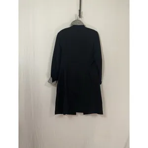 Dress Barn Wool Blend Open Trench Long Jacket Houndstooth Women’s 10 thumbnail 5