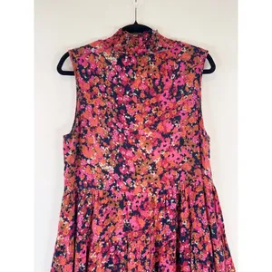 Amanda Uprichard Womens Dress Pink Nadia Mini Floral Sleeveless A Line Large thumbnail 12