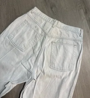 Mixed blues high waisted jeans Size 12 thumbnail 4