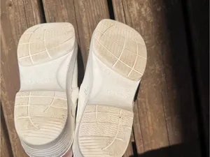 Dansko LT White Leather Clogs Slip On Nursing Shoes EU 40 US 9.5-10 thumbnail 4
