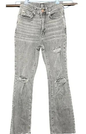 BDG Urban Outfitters Stretch High Rise Flare Jeans Black Size 25 Streetwear Chic thumbnail 1