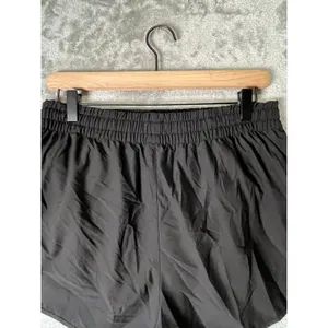 Vuori Clementine Short Black Athletic Running Shorts Elastic Drawstring Large thumbnail 4