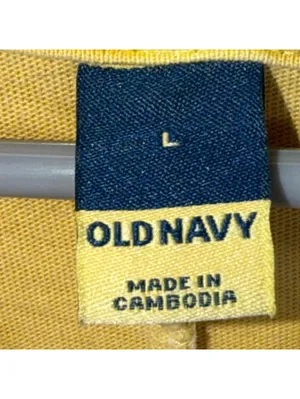 Old Navy Women’s Yellow Sleeveless Pocket Dress Size Large 100% Cotton thumbnail 5