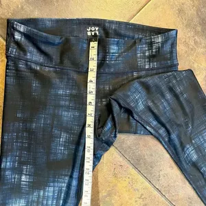 Joy Lab Women’s Blue Athletic Yoga Leggings Large thumbnail 3