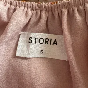 Storia Mini Dress Floral Long Sleeve Square Neck‎ Open Back Tie Pink Size Small thumbnail 5