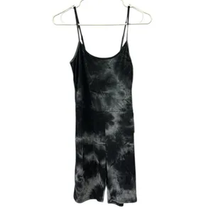 Set of two J for Justify Heather Gray and Tie Dye Shorts Rompers Large thumbnail 5