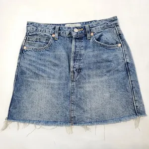 We The Free Raw Hem Denim Skirt‎ thumbnail 1