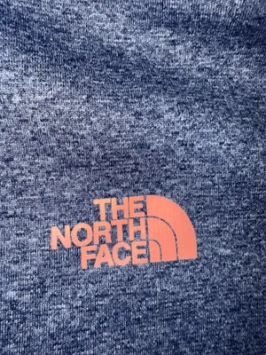 The North Face Fave Pullover Hoodie Women's, Grey with Pink Logo, Size M thumbnail 5