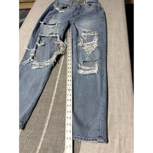 American Eagle Outfitters‎ Womens Jeans Highest Rise Mom Jean Distressed Size 6 thumbnail 2
