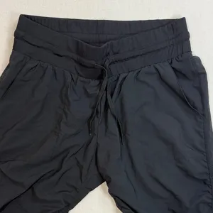 Marika Black Ruched Joggers Size L thumbnail 2