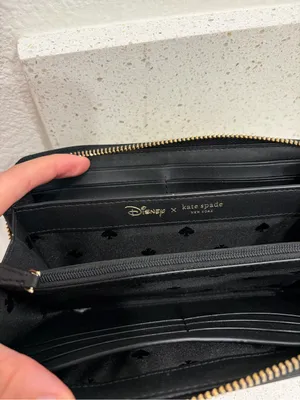 Kate Spade New York & Disney Minnie Mouse Large Continental Wallet K4759 thumbnail 7