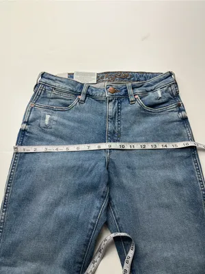 Wrangler Retro Trouser Womens Size 28 x 30 Blue Denim Jean Western 1011MPEGK NEW thumbnail 11