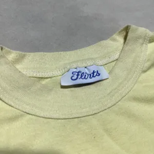 Vintage 70s Garfield Tshirt One Size Yellow Single Stitch Nightgown Double Sided thumbnail 2