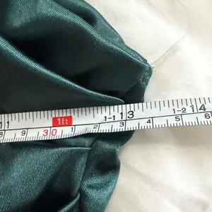 Windsor Dark Green Satin Ruched Strapless Mini Dress Size M Cocktail Homecoming thumbnail 5