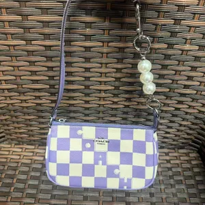 NWT Coach Nolita 19 With Checkerboard Print CR394 thumbnail 1