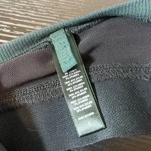 SKIMS‎ Ribbed Bralette Deep Teal Green Adjustable Straps Large thumbnail 6