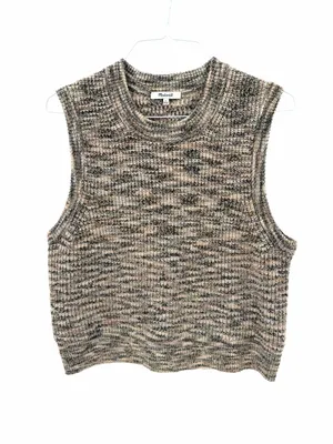MADEWELL Space-Dyed Boulier Crewneck Sweater Classic Luxury Sleeveless Vest thumbnail 4