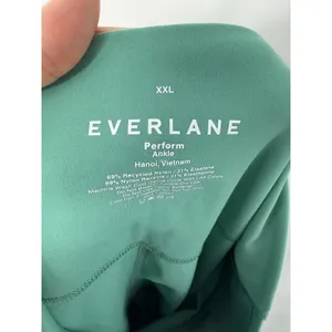 Everlane Perform Ankle Leggings Green High Rise Stretch Activewear XXL NWOT thumbnail 9