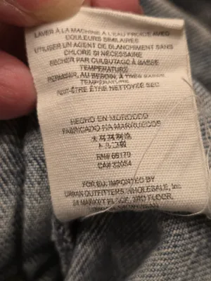 O Free People Womens Light Blue Denim Jacket Size Small thumbnail 6